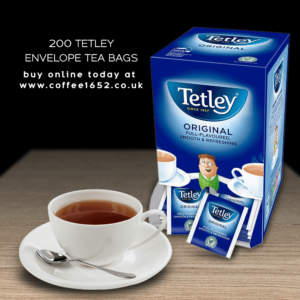 Coffee 1652 Tetley 200 teabags